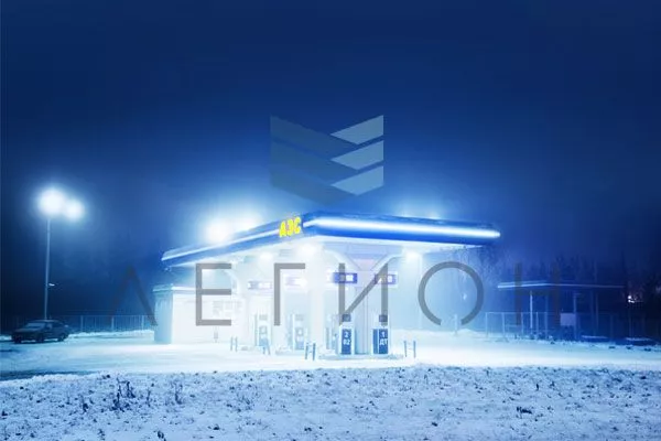 Особенности освещения АЗС